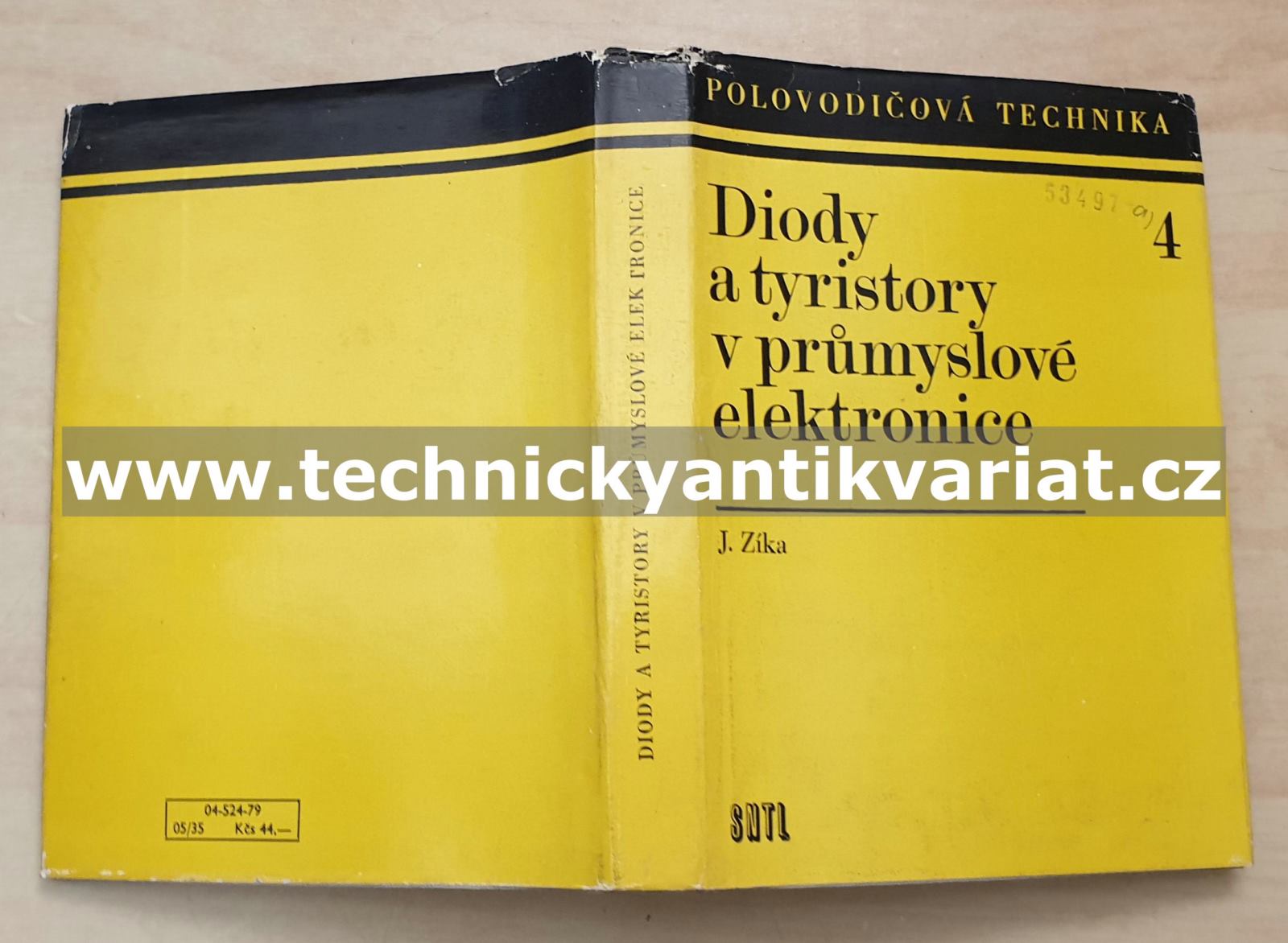 Diody a tyristory v průmyslové elektrotechnice - Josef Zíka (1979)