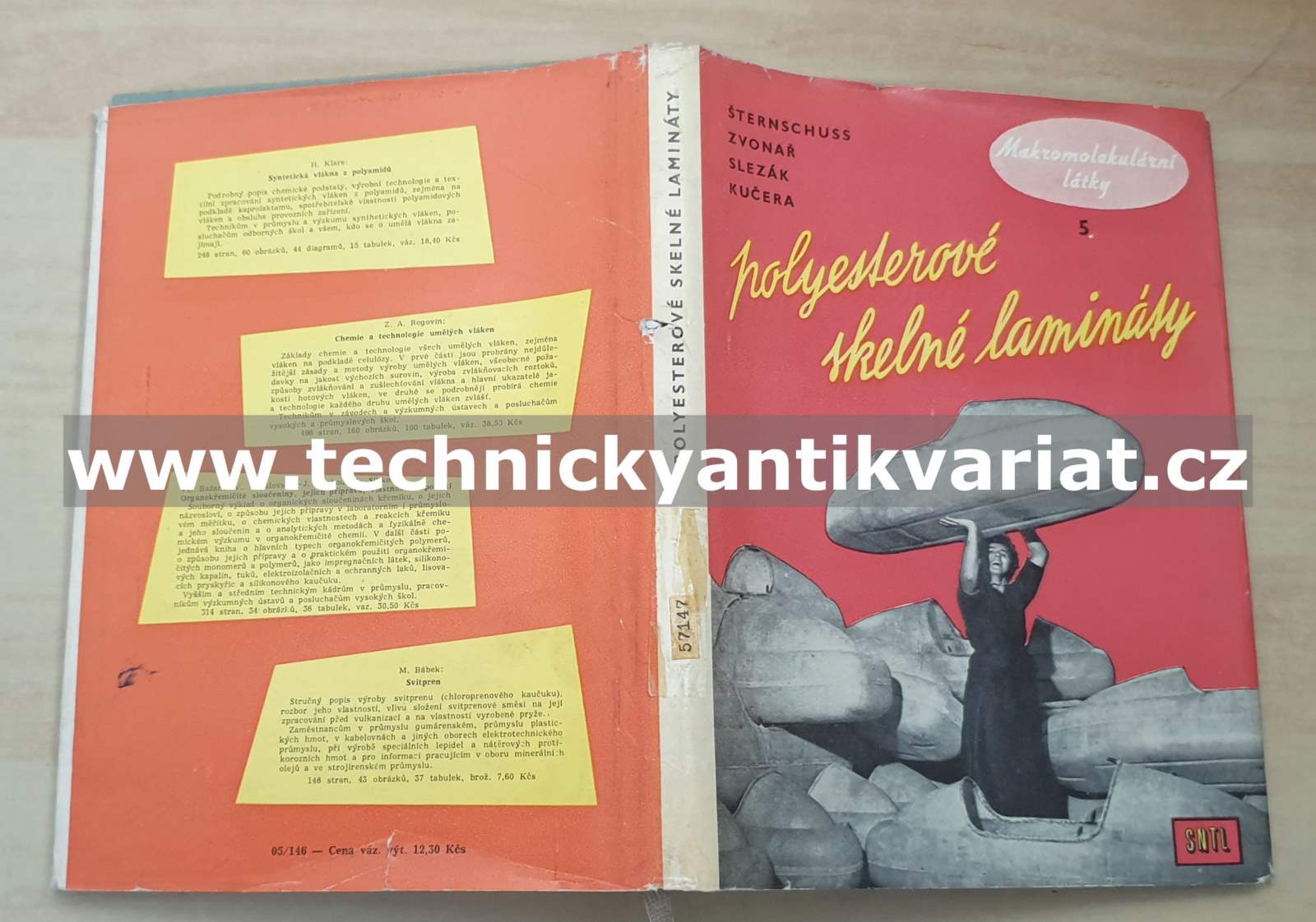 Polyesterové skelné lamináty - Šternschuss, Zvonař, Slezák, Kučera (1959)