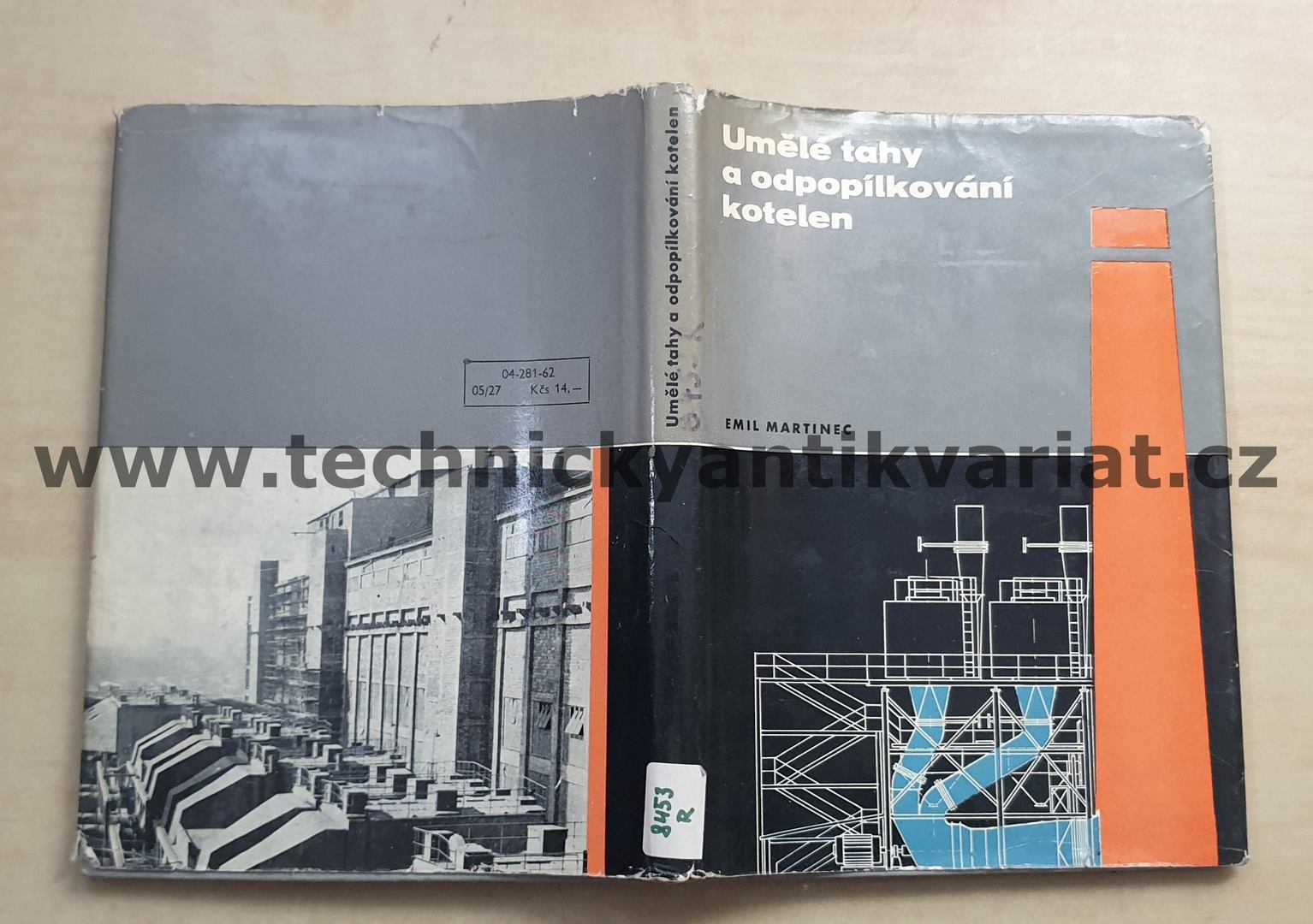 Umělé tahy a odpopílkování kotelen - Emil Martinec (1962)