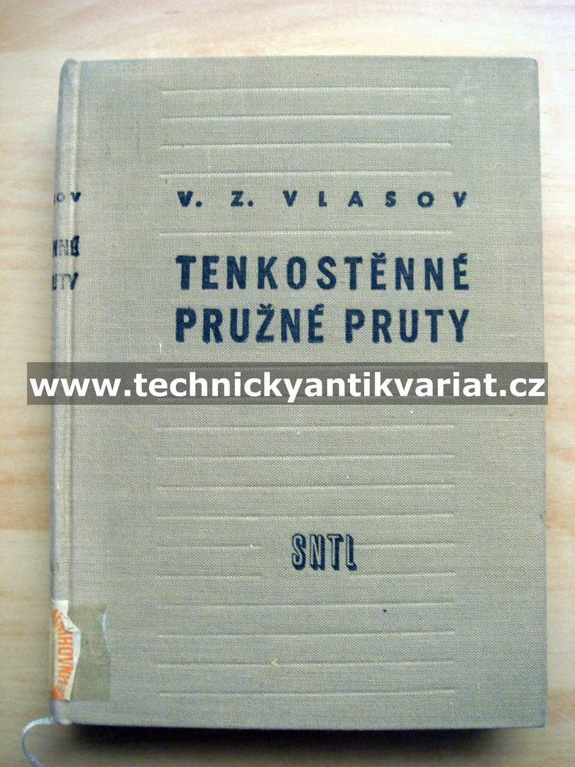 Tenkostěnné pružné pruty - Vlasov (1962)