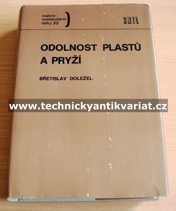 Odolnost plastů a pryží - Břetislav Doležal (1981)