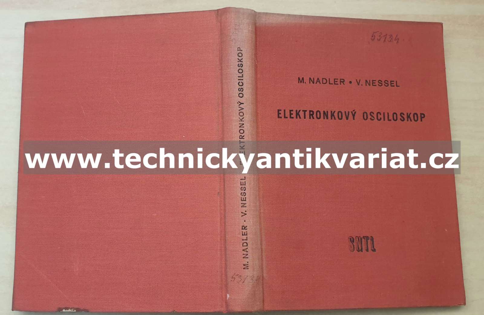 Elektronkový osciloskop - N. Nadler, V. Nesel (1960)