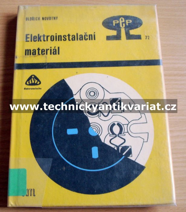 Elektroinstalační materiál - Oldřich Novotný (1974)