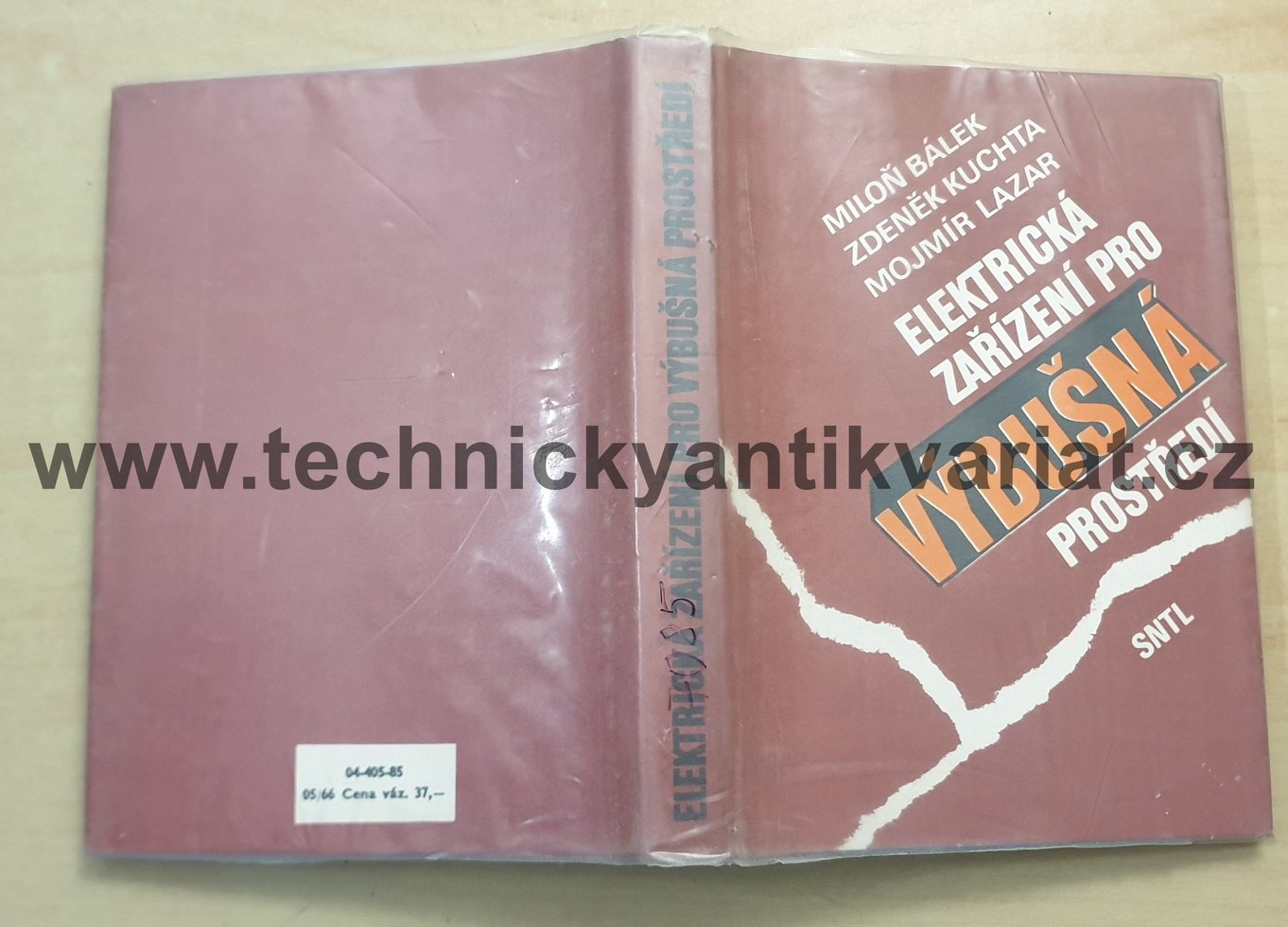Elektrická zařízení pro výbušná prostředí - Bálek, Kuchta, Lazar (1985)