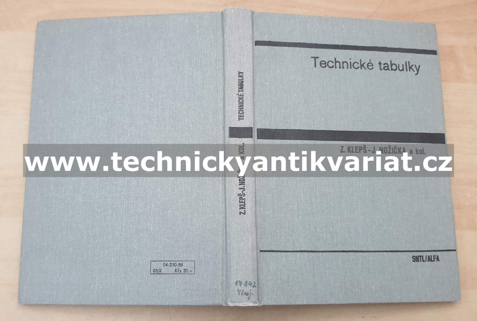 Technické tabulky - Klepš, Nožička (1986)