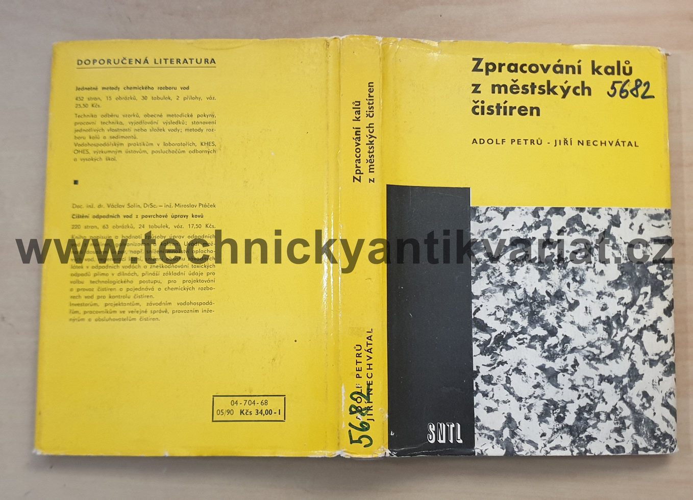 Zpracování kalů z městských čistíren - A. Petrů, J. Nechvátal (1968)