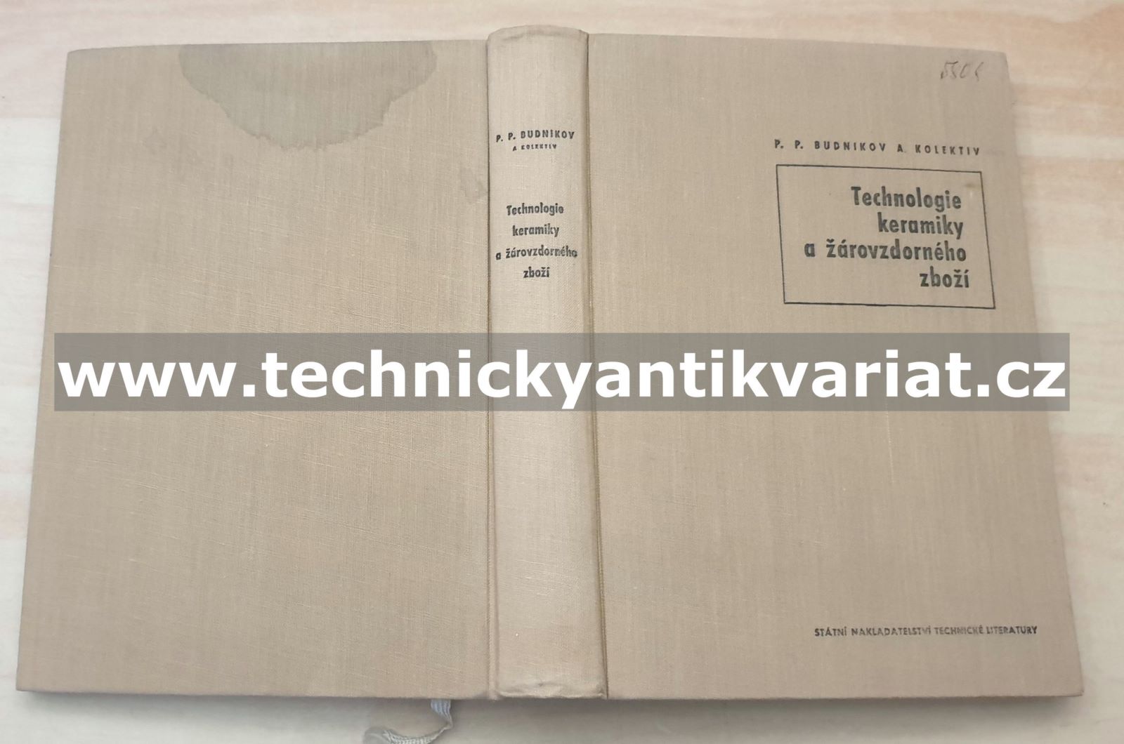 Technologie keramiky a žárovzdorného zboží - P. P. Budnikov (1960)
