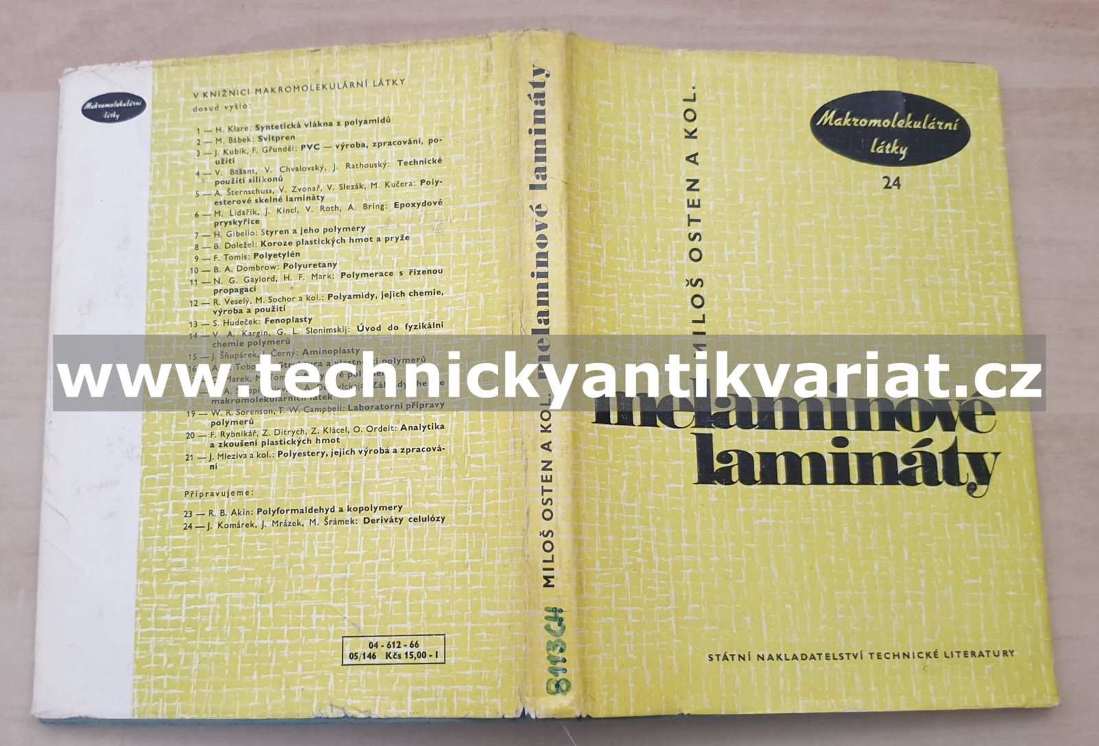 Melaminové lamináty - M. Osten (1966)