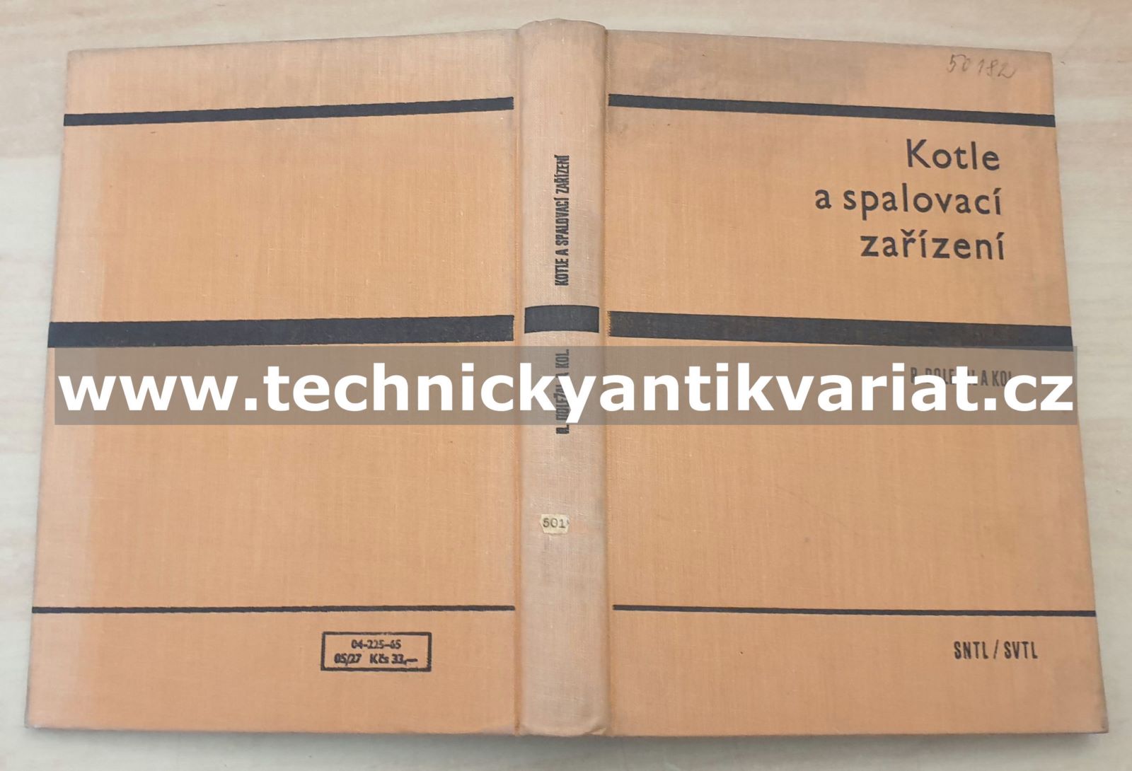 Kotle a spalovací zařízení - Richard Doležal (1965)