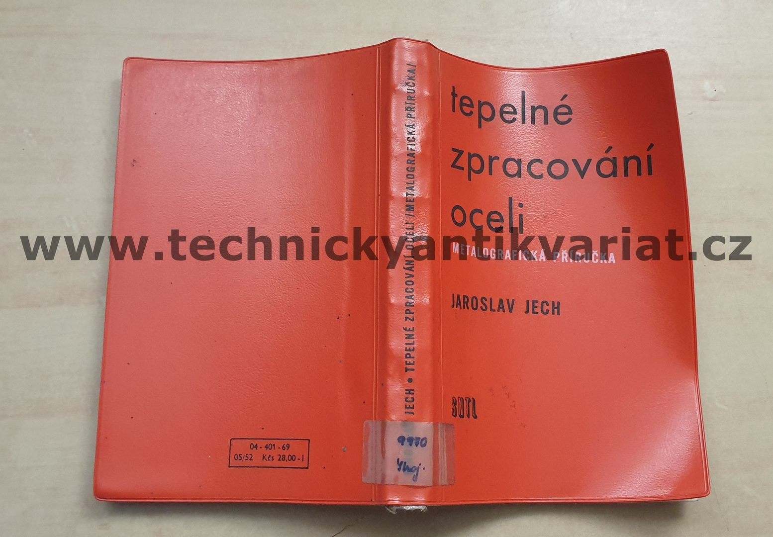 Tepelné zpracování oceli - J. Jech (1969)