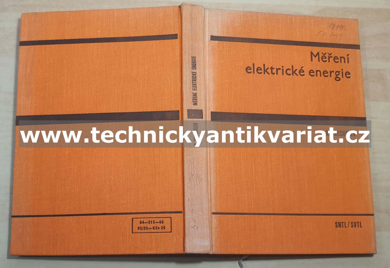 Měření elektrické energie - Richard Drechsler (1966)