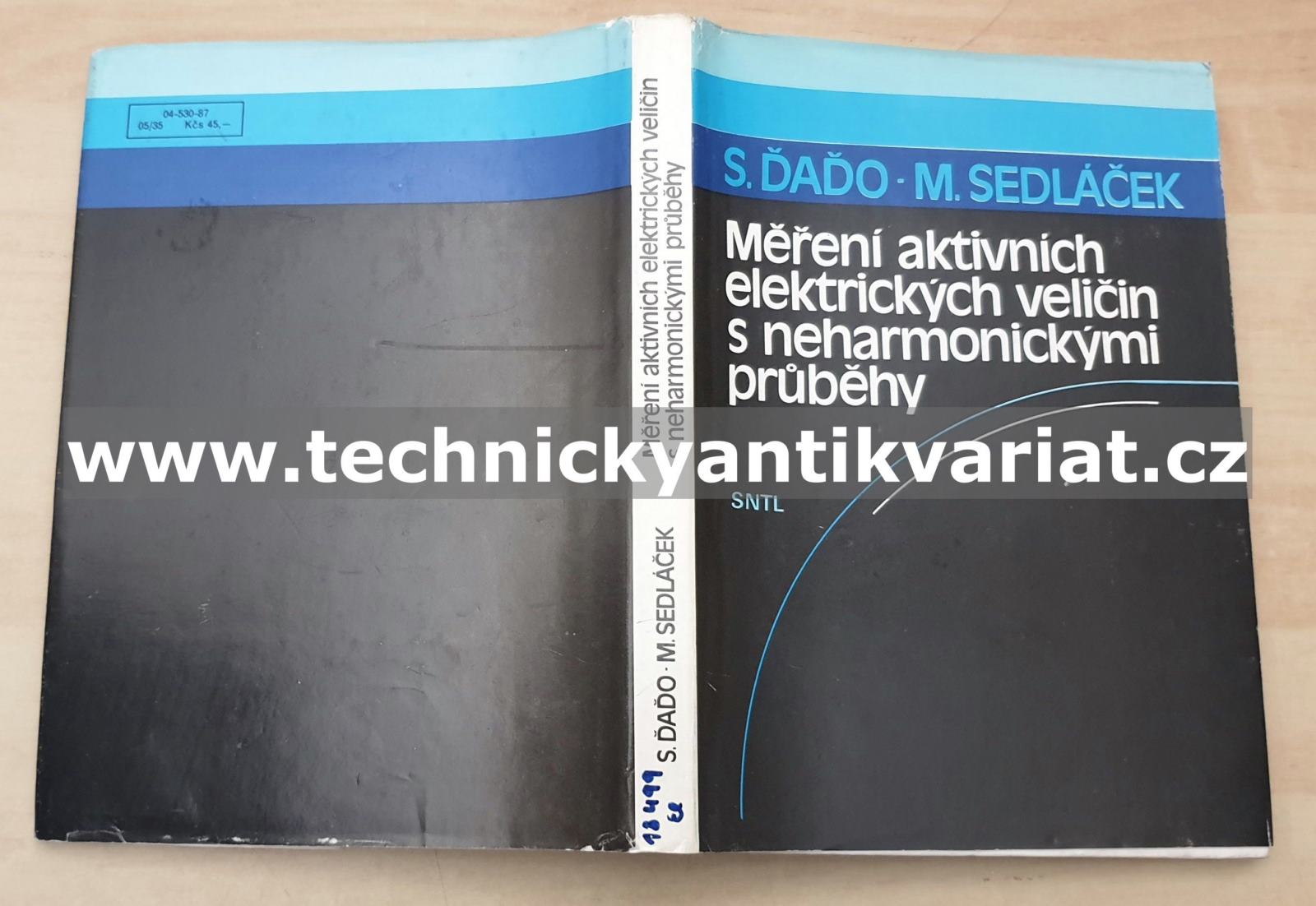 Měření aktivních elektrických veličin s neharmonickými průběhy - Ďaďo, Sedláček (1978)