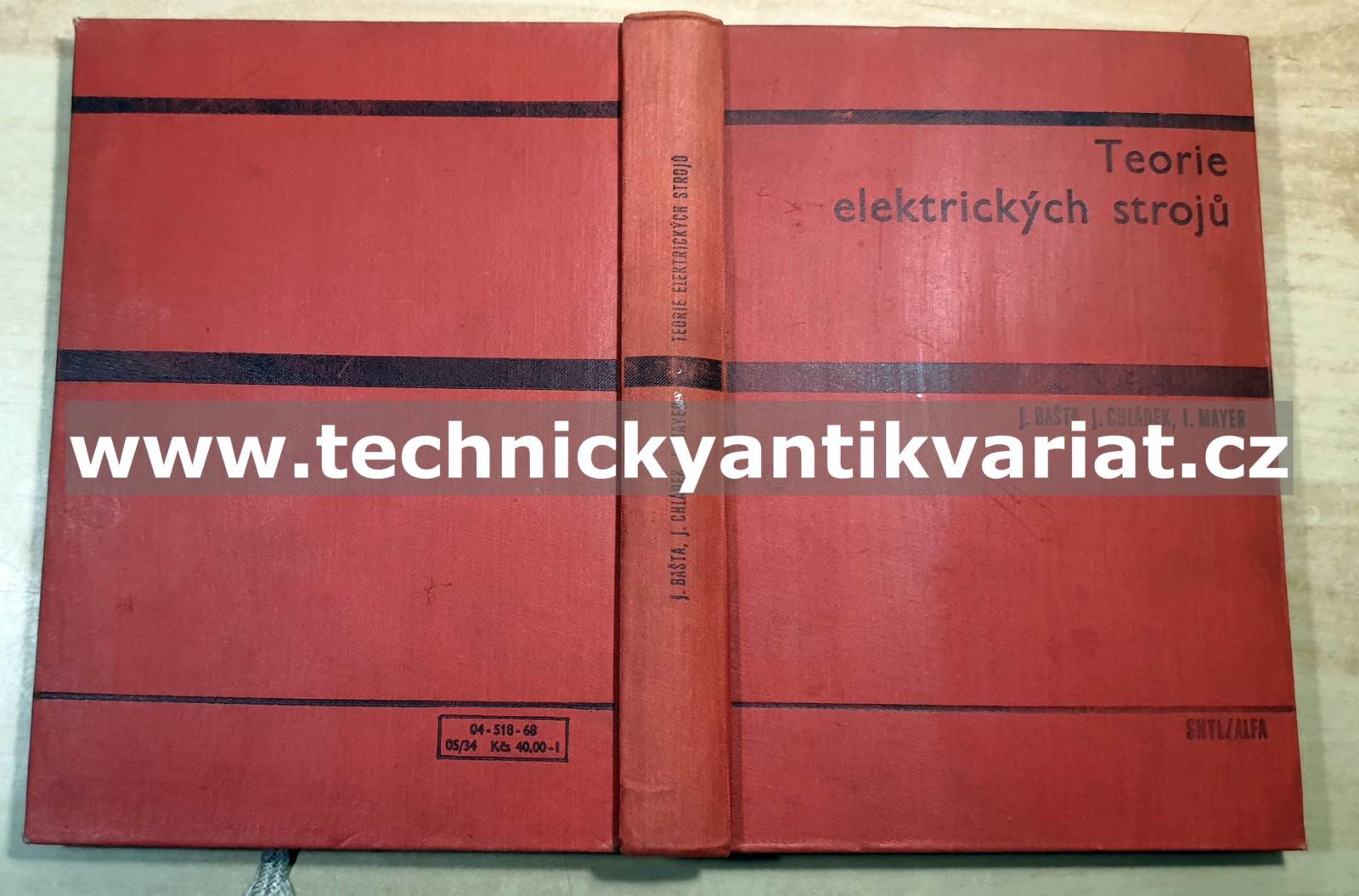 Teorie elektrických strojů - Bašta, Chládek, Mayer (1968)