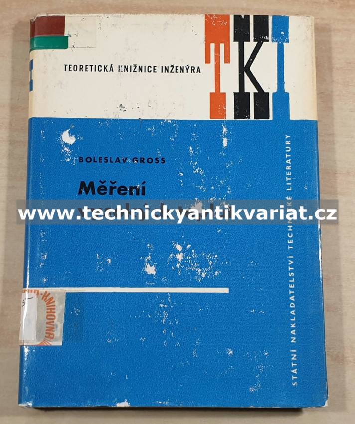 Měření vysokých teplot - Boleslav Gross (1962)