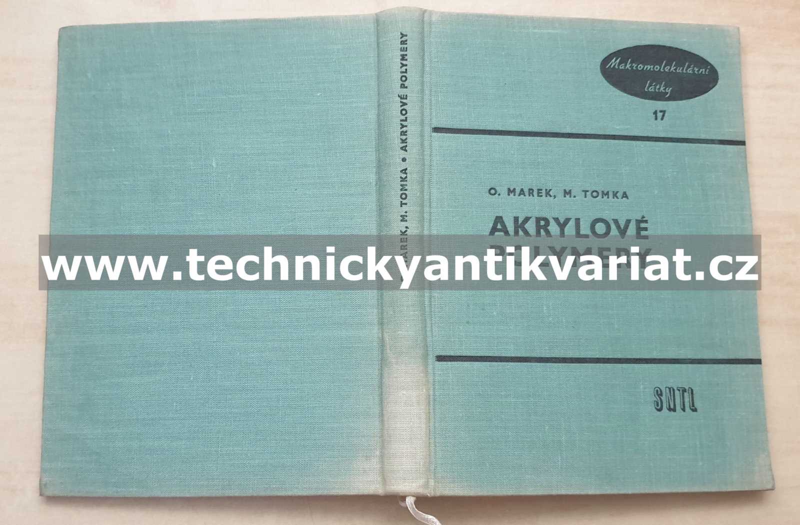Akrylové polymery - Marek, Tomka (1964)