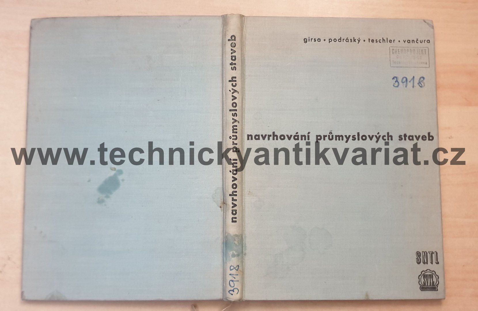 Navrhování průmyslových staveb - Girsa, Podráský, Vančura (1962)
