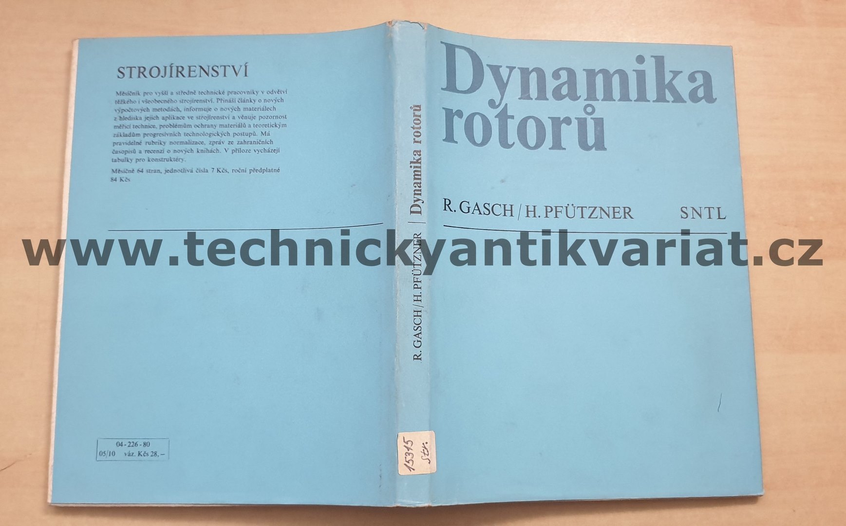 Dynamika rotorů - Gasch, Pfutzner (1980)
