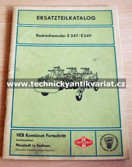 Fortschritt Radrechwender E 247/ E 249