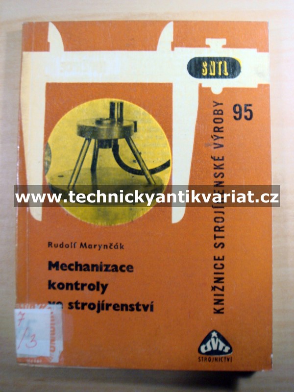Mechanizace kontroly ve strojnictví - Rudolf Marynčák