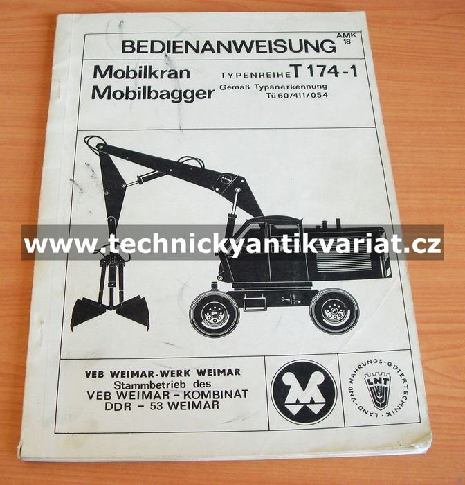T 174-1 samohybný jeřáb