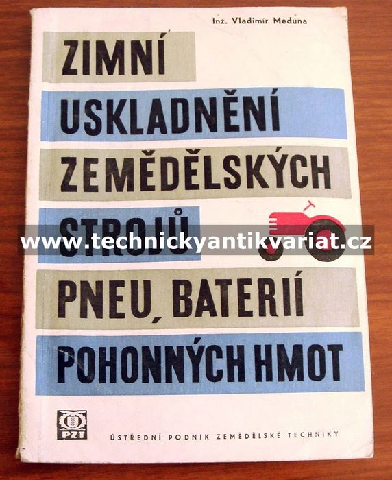 Zimní uskladnění zemědělských strojů, pneu, baterií, pohoných hmot