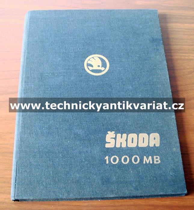 Škoda 1000MB - dílenská příručka (1966)