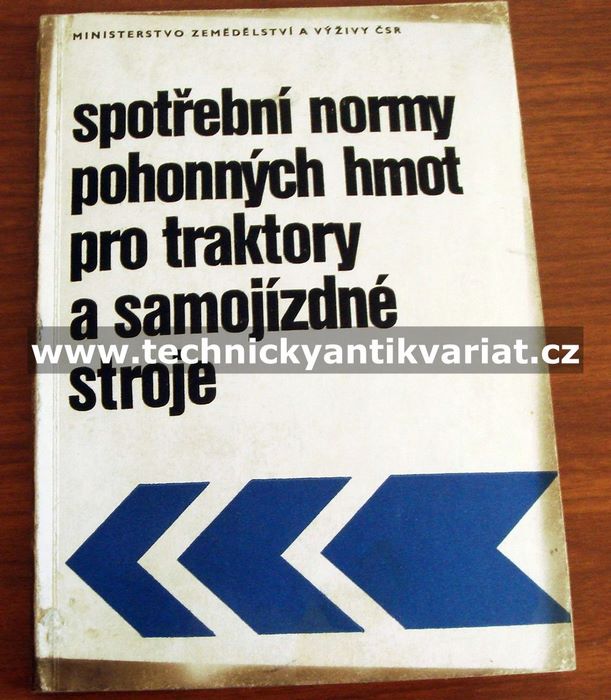 Spotřební normy pohonných hmot pro traktory a samojízdné stroje