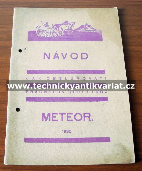 Meteor secí stroj