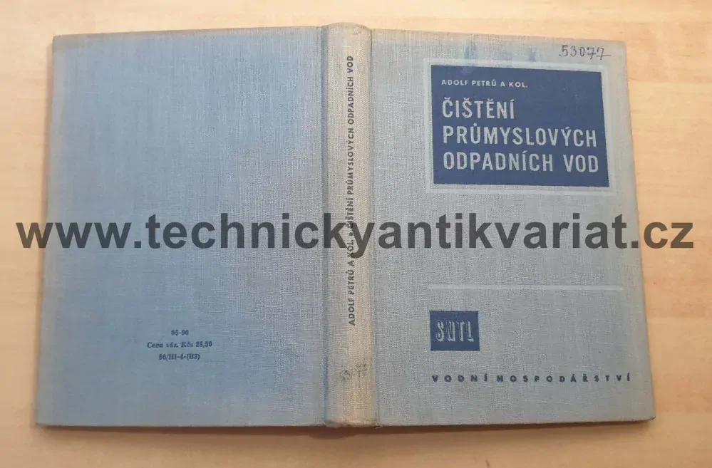 Čištění průmyslových odpadních vod - Adolf Petrů (1957)