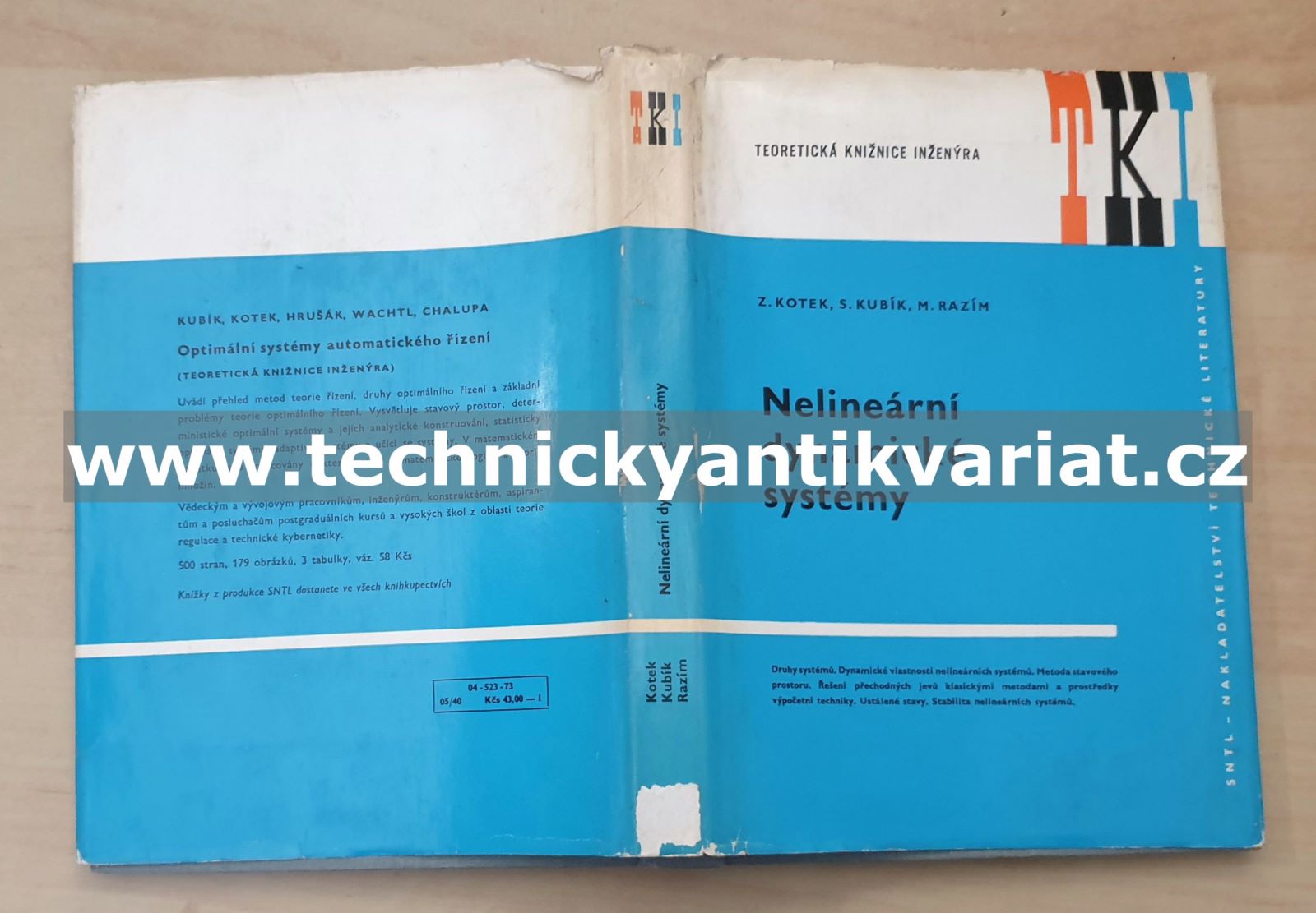 Nelineární dynamické systémy - Kotek, Kubík, Razím (1973)