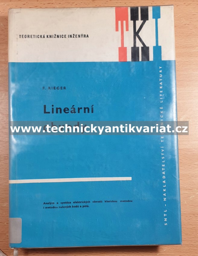 Lineární obvody - František Rieger (1967)