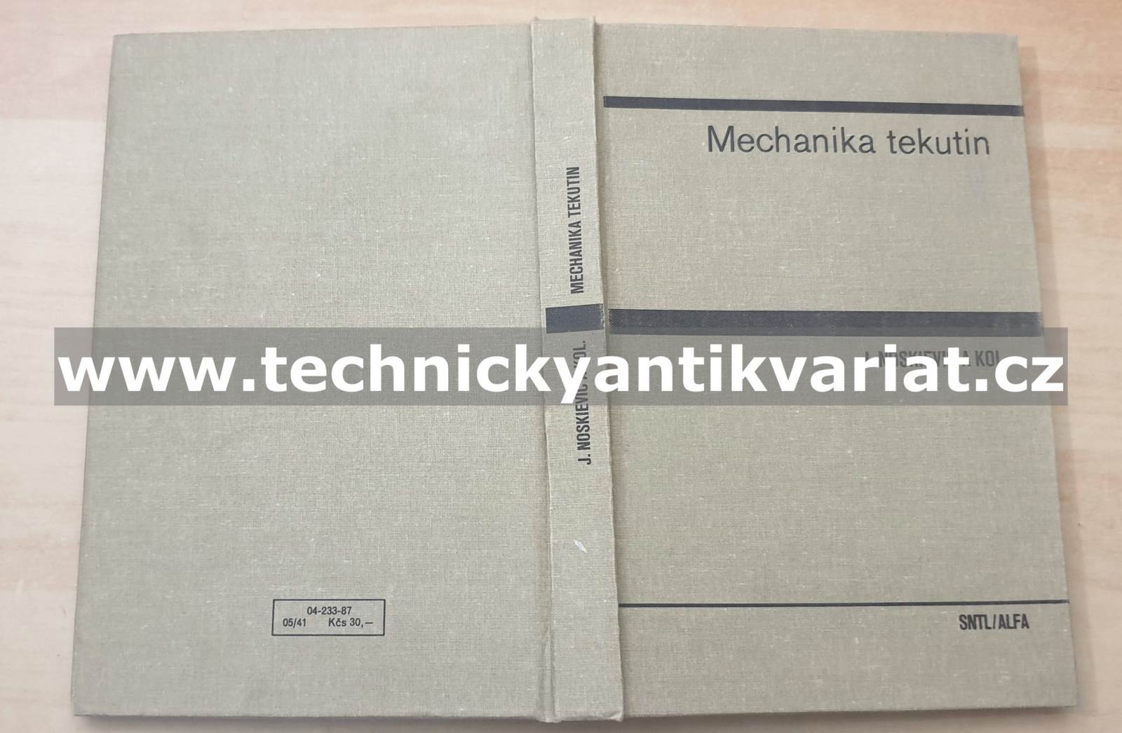 Mechanika tekutin - Jaromír Noskievič (1987)