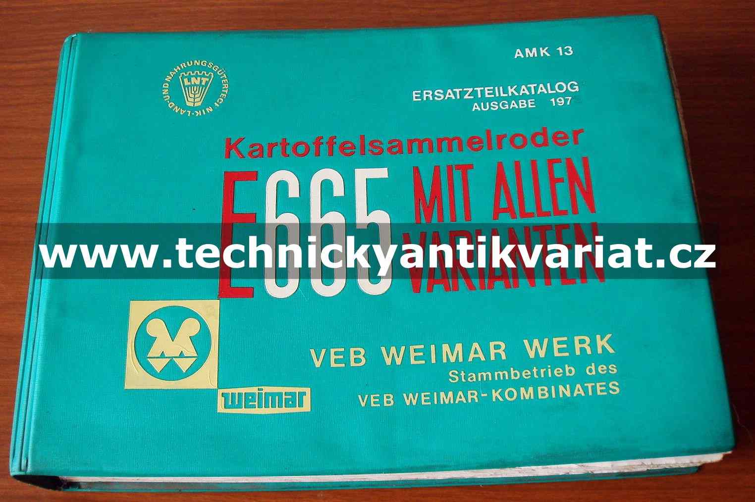 Kartoffelsammelroder E665 mit allen varianten