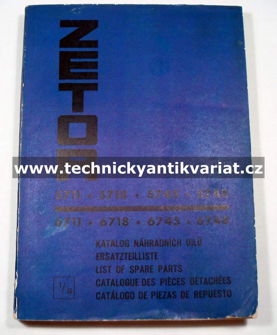 Zetor 5711 5718 5745 5748 6711 6718 6718 6745 6748