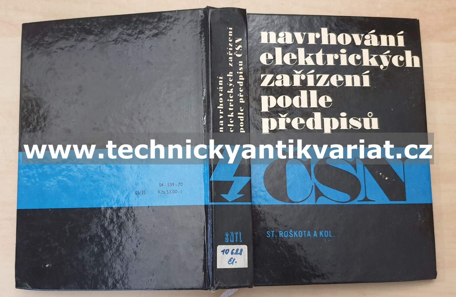 Navrhování elektrických zařízení podle předpisů ČSN - Stanislav Roškola (1970)