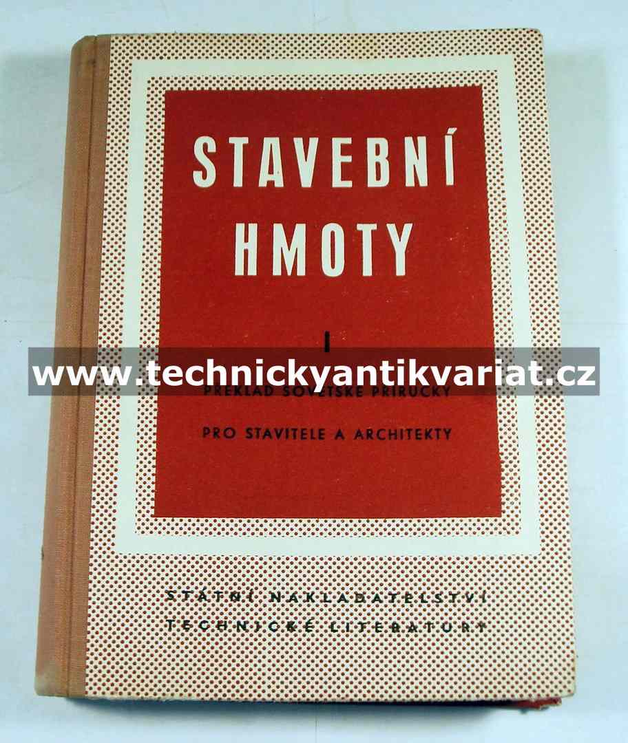 Stavební hmoty I.