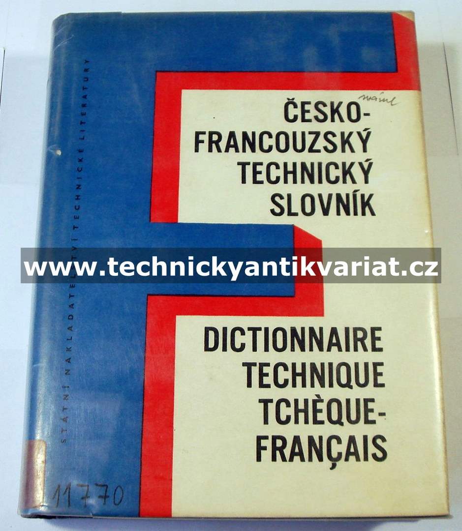 Česko-francouzský technický slovník