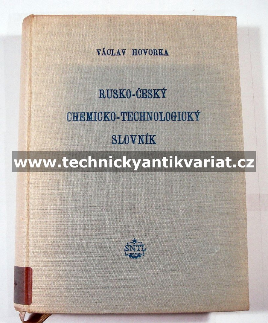 Rusko-český chemicko-technologický slovník