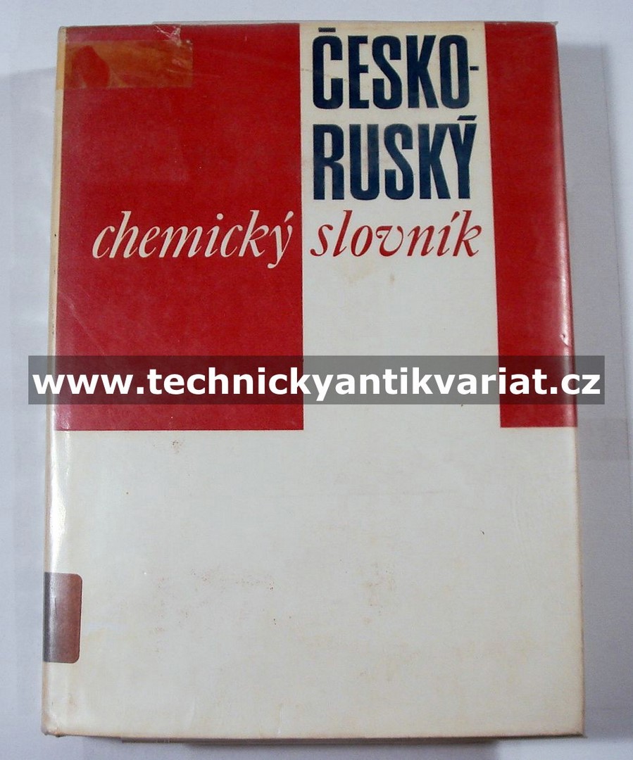 Česko-ruský chemický slovník