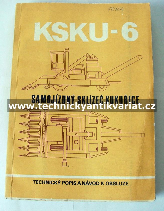 Samojízdný sklízeč kukuřice KSKU-6