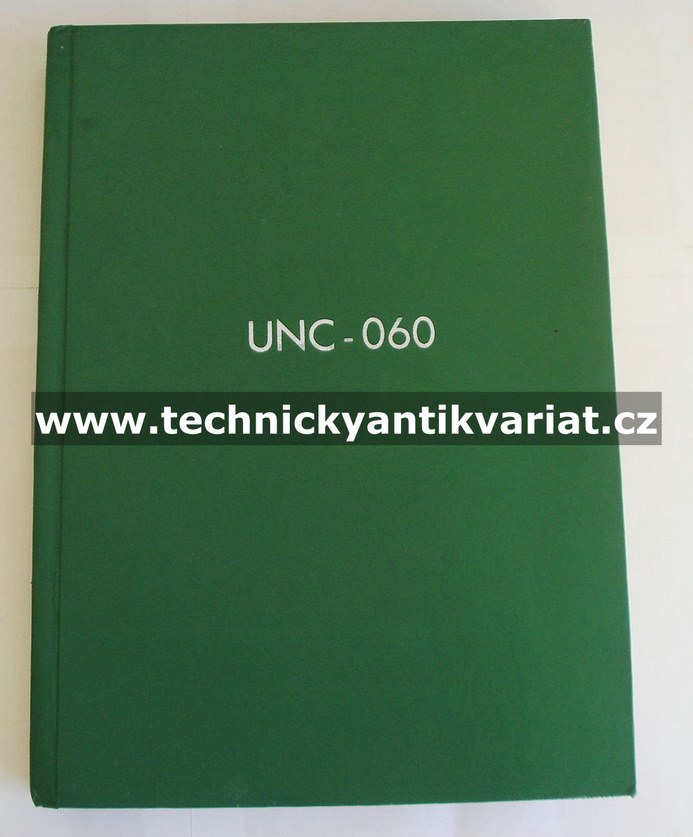 UNC 060 - Katalog součástí a náhradních dielov (1984)