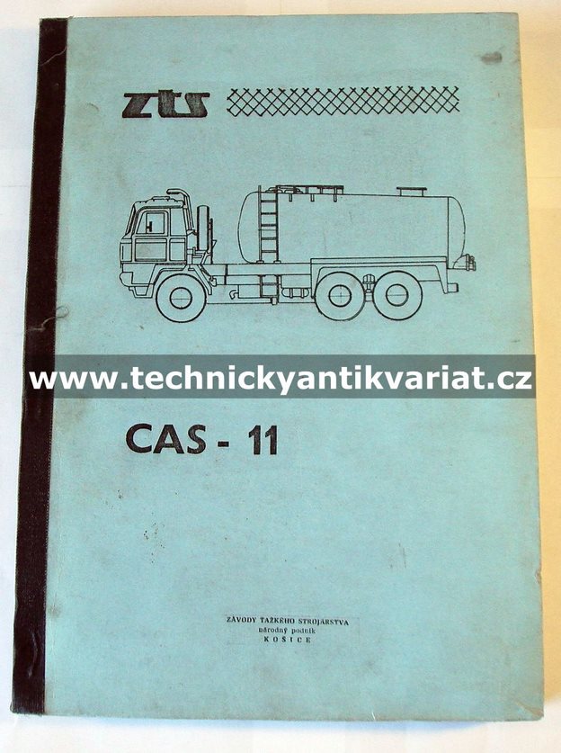 Tatra 815 CAS 16T - Dílenská příručka (1984) POUZE TEXTOVÁ ČÁST!