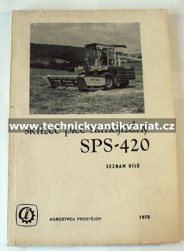 Sklízeč píce samojízdný SPS 420