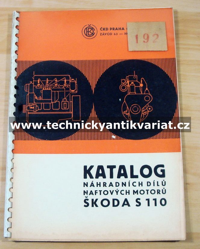 Škoda S110 naftový motor