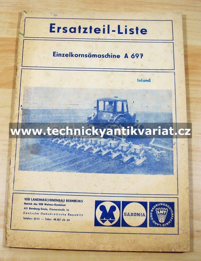 Weimar Einzelkornsamaschine A697