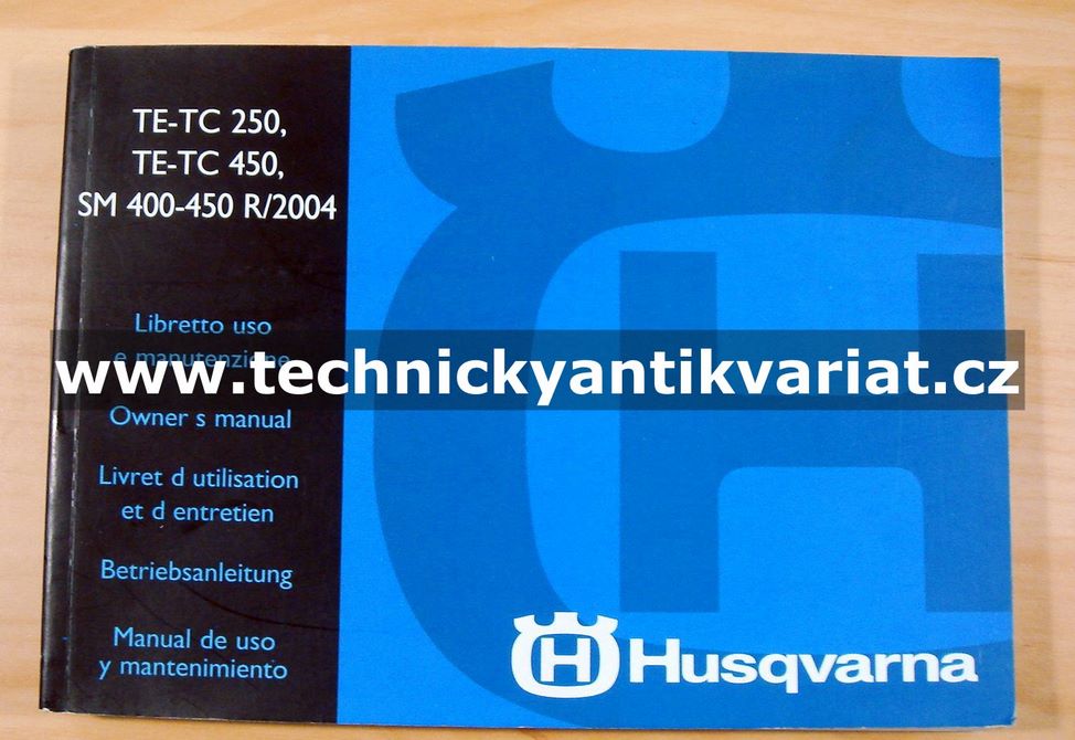 Husqvarna TE, TC, SMR 250, 400, 450