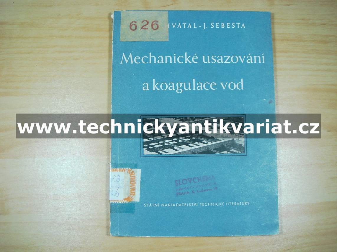 Mechanické usazování a koagulace vod