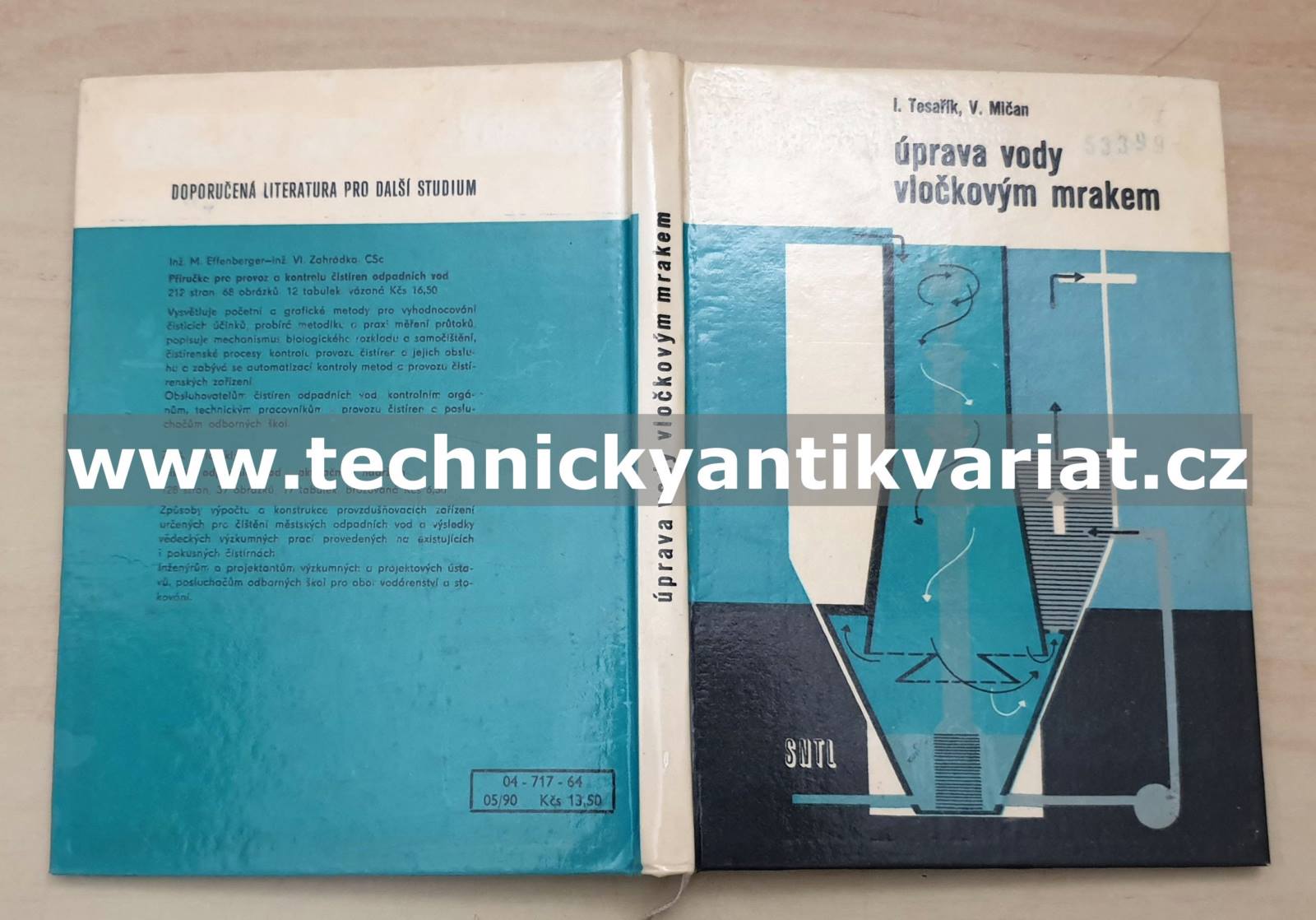 Úprava vody vločkovým mrakem - Tesařík, Mičán (1964)