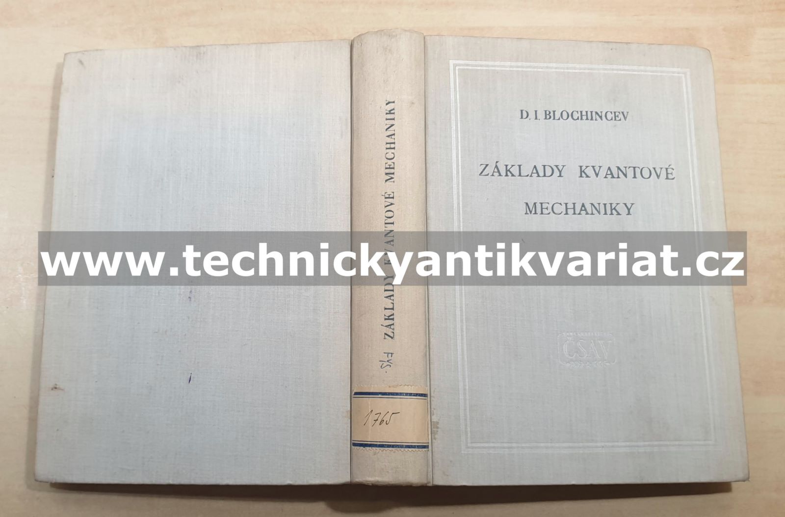 Základy kvantové mechaniky - D.I. Blochincev (1956)