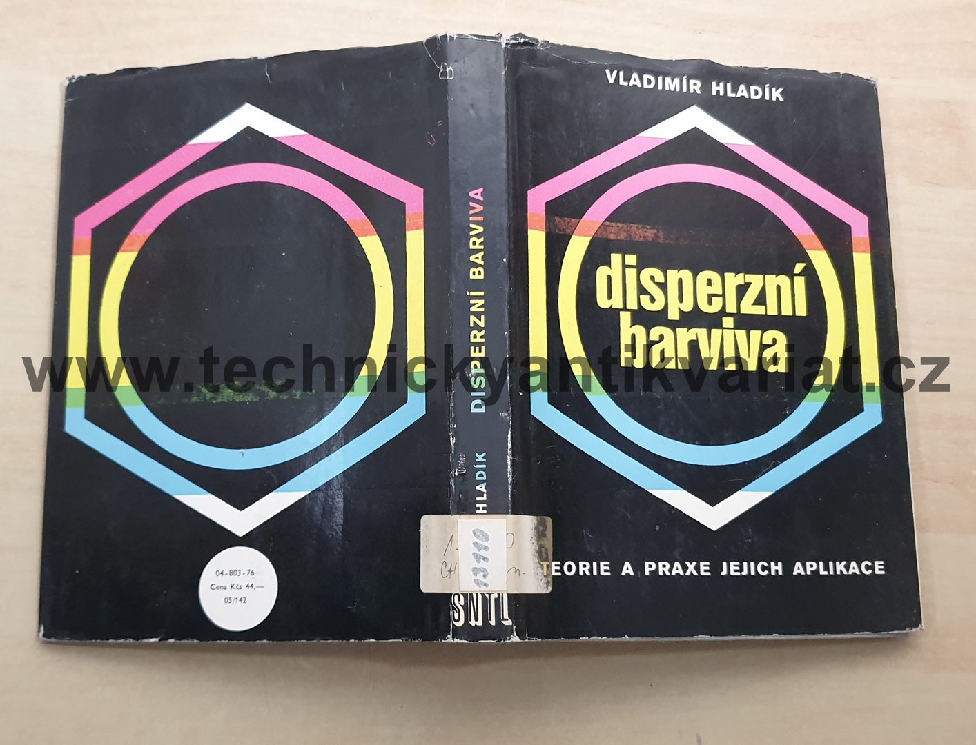 Disperzní barviva - V. Hladík (1976)